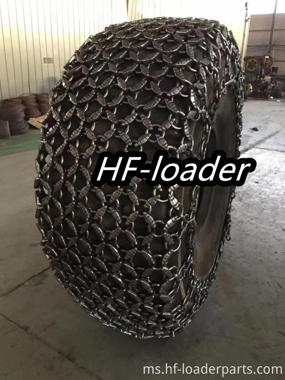 Rantaian Perlindungan Tayar Wearproof 23.5-25 Wearproof Tire Protection Chain 23.5-25